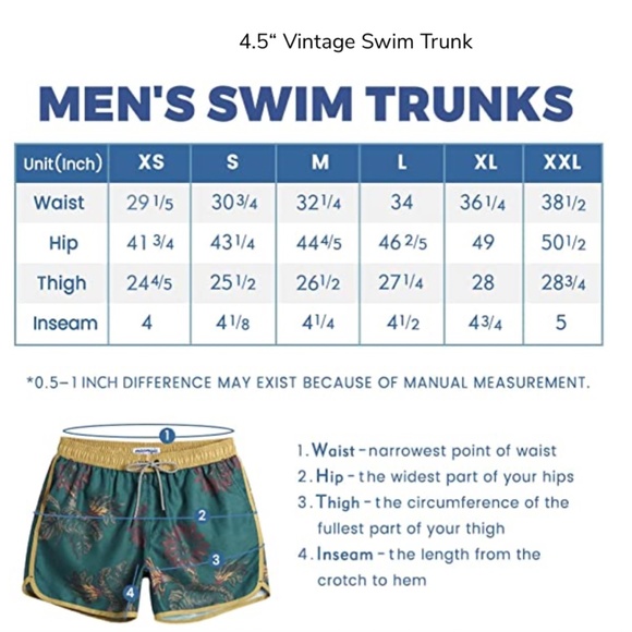 ✨4🛒 $20 ✨  Beach Board Shorts Quick-drying Men Swim Trunks Floral Short Vtg  HI - Picture 14 of 14